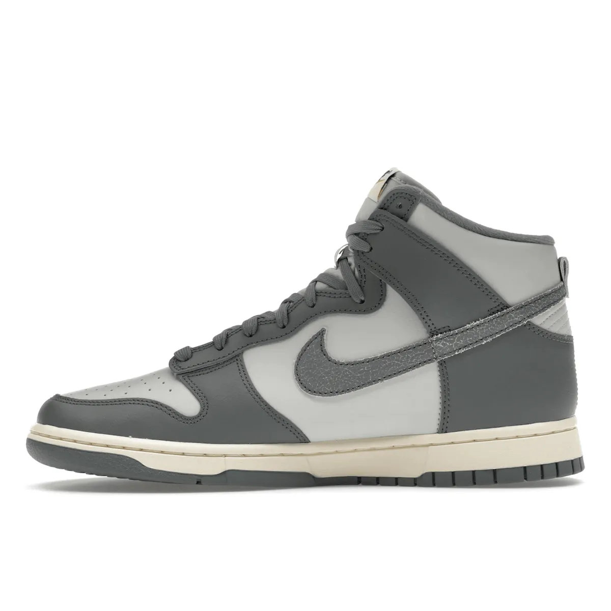 Nike Dunk High Vintage Light Bone Grey Simple Style