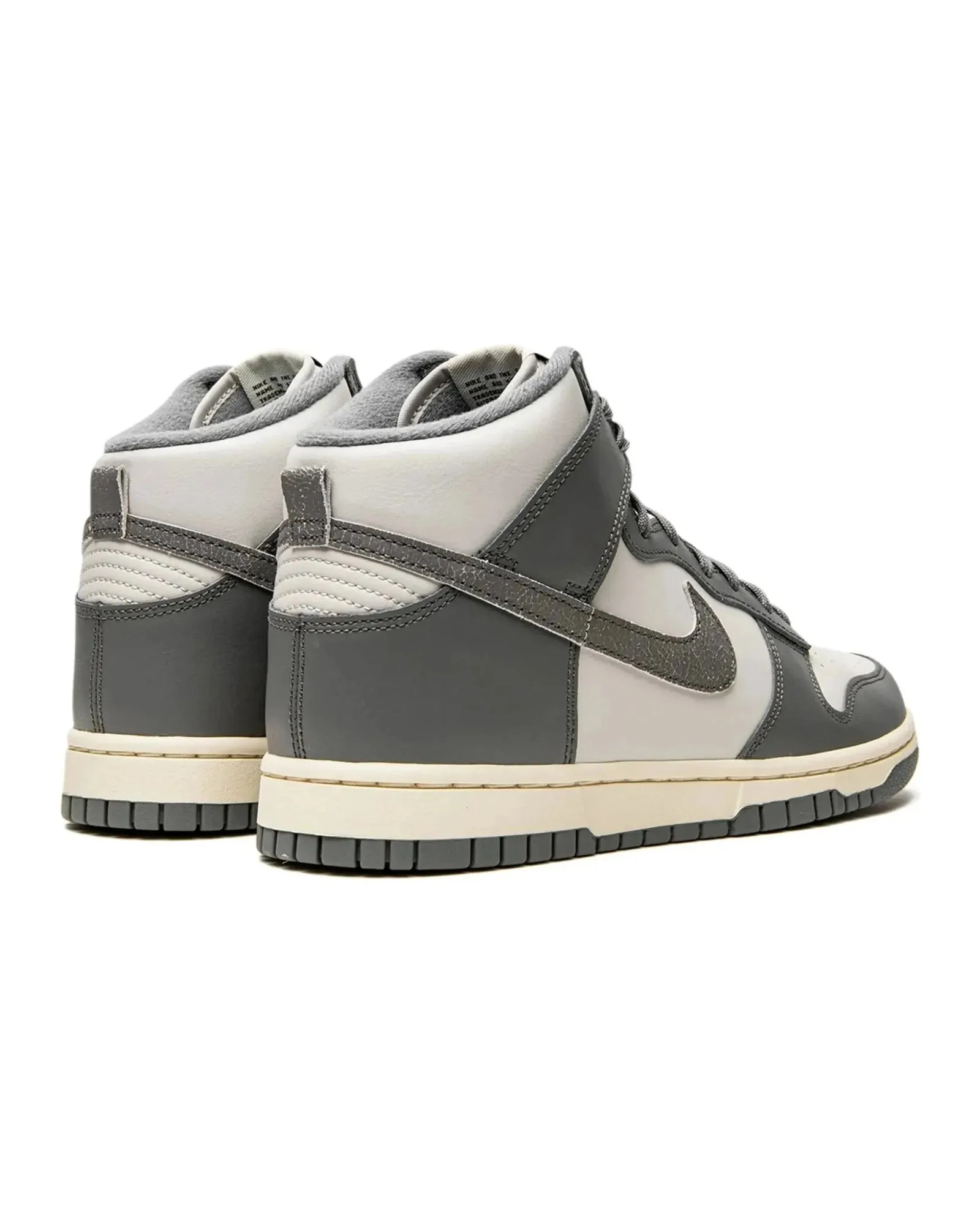 Nike Dunk High Vintage Light Bone Grey Simple Style