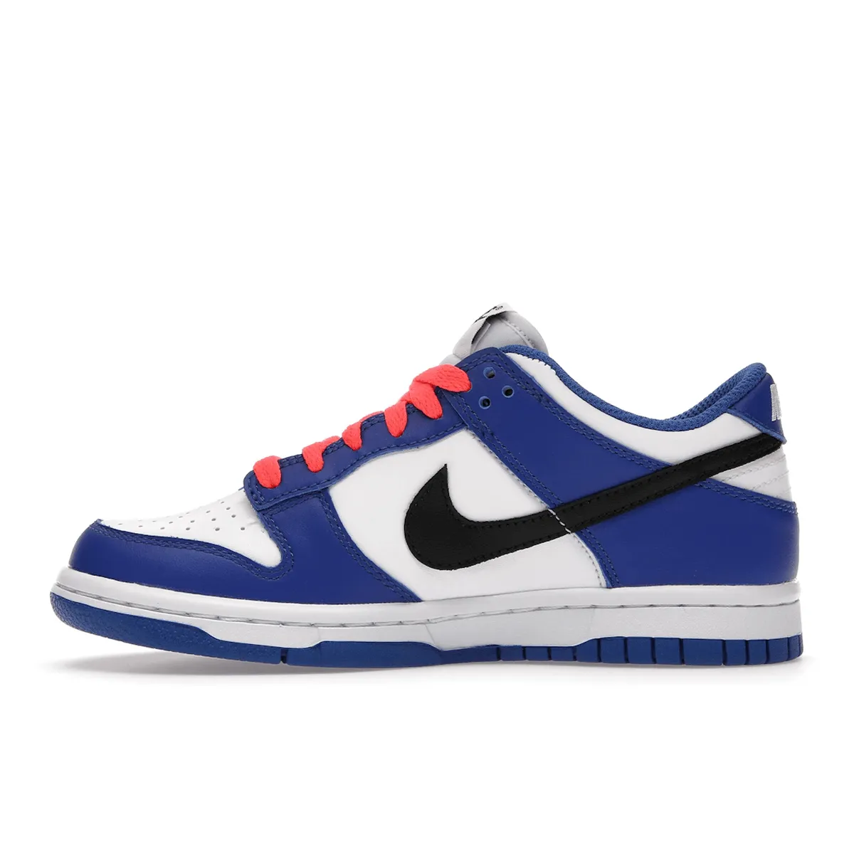 Nike Dunk Low Bright Crimson Game Royal Light Step Glide