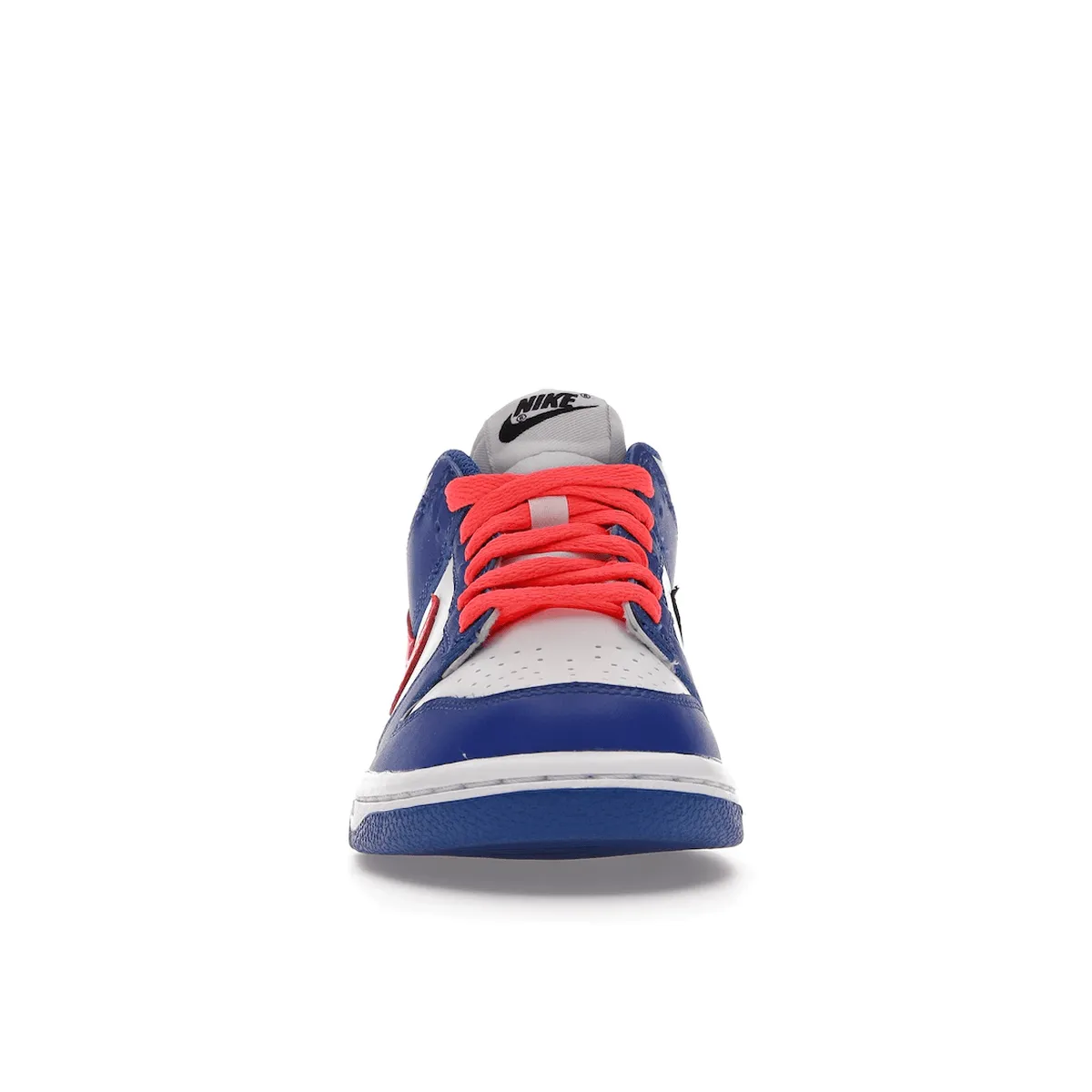 Nike Dunk Low Bright Crimson Game Royal Light Step Glide
