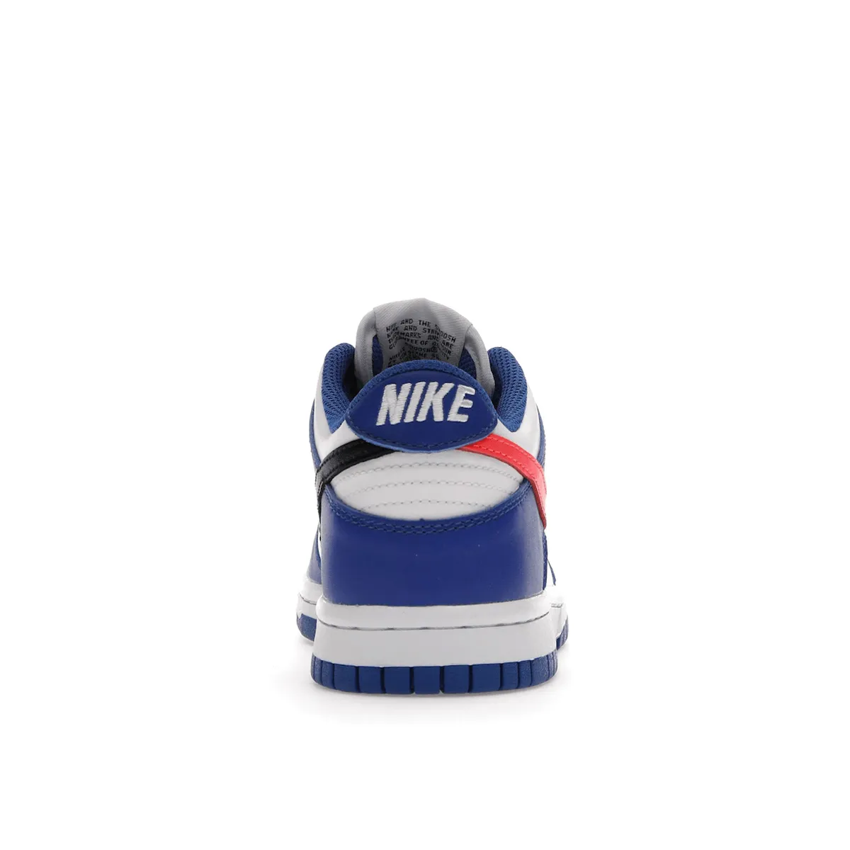 Nike Dunk Low Bright Crimson Game Royal Light Step Glide