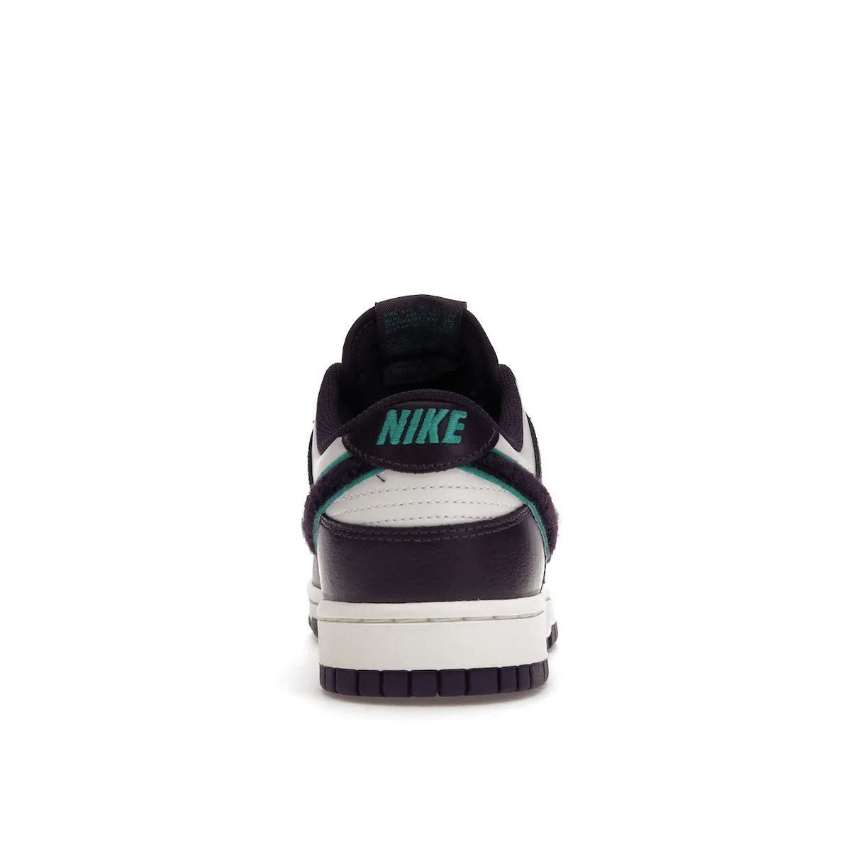 Nike Dunk Low Chenille Swoosh Sail Grand Purple Durable Wear