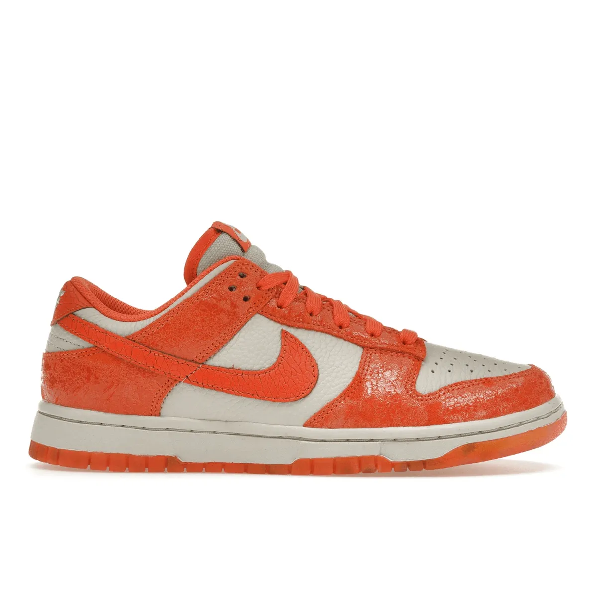 Nike Dunk Low Cracked Orange Travel Walk