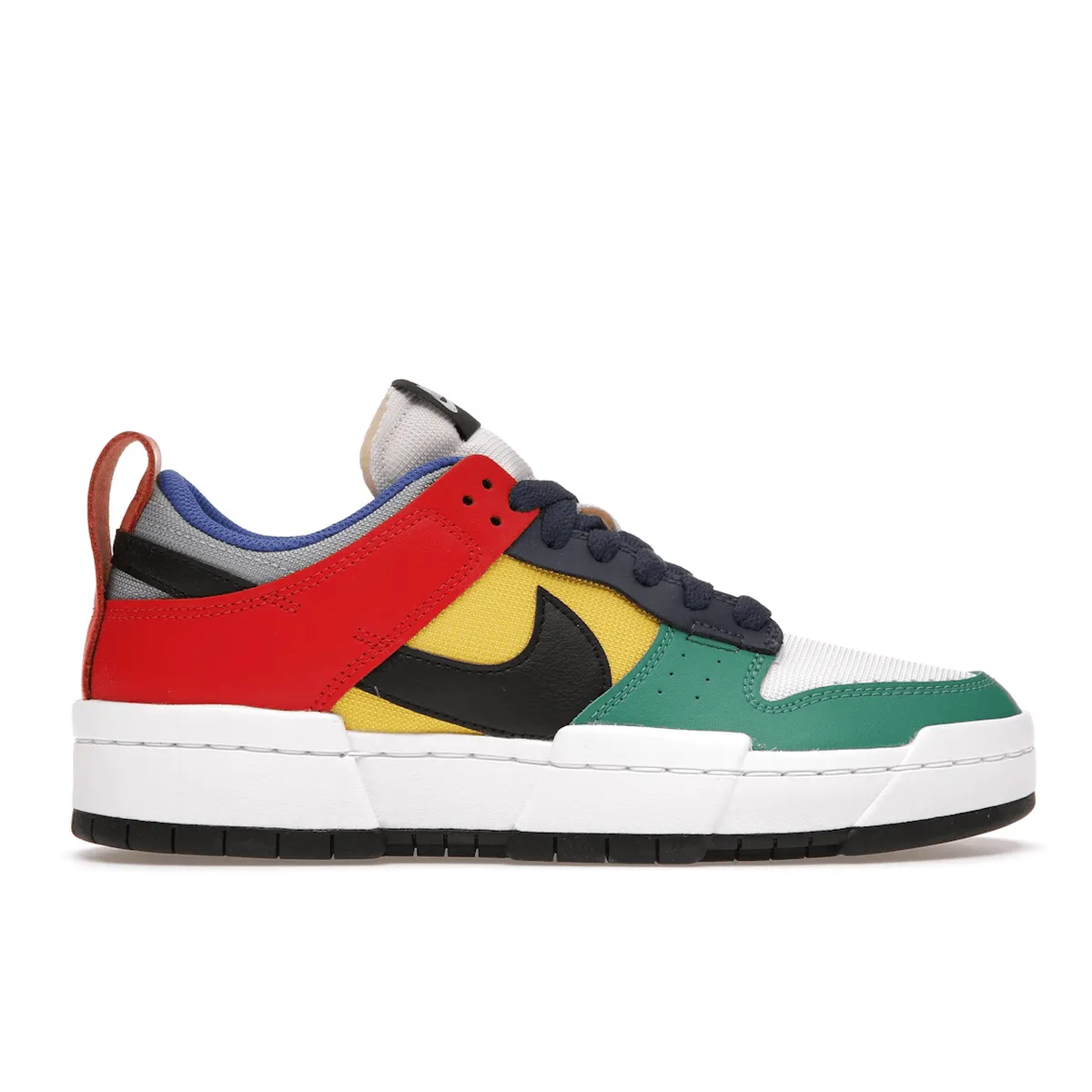 Nike Dunk Low Disrupt Multi-Color Easy Step Move Glide-Out