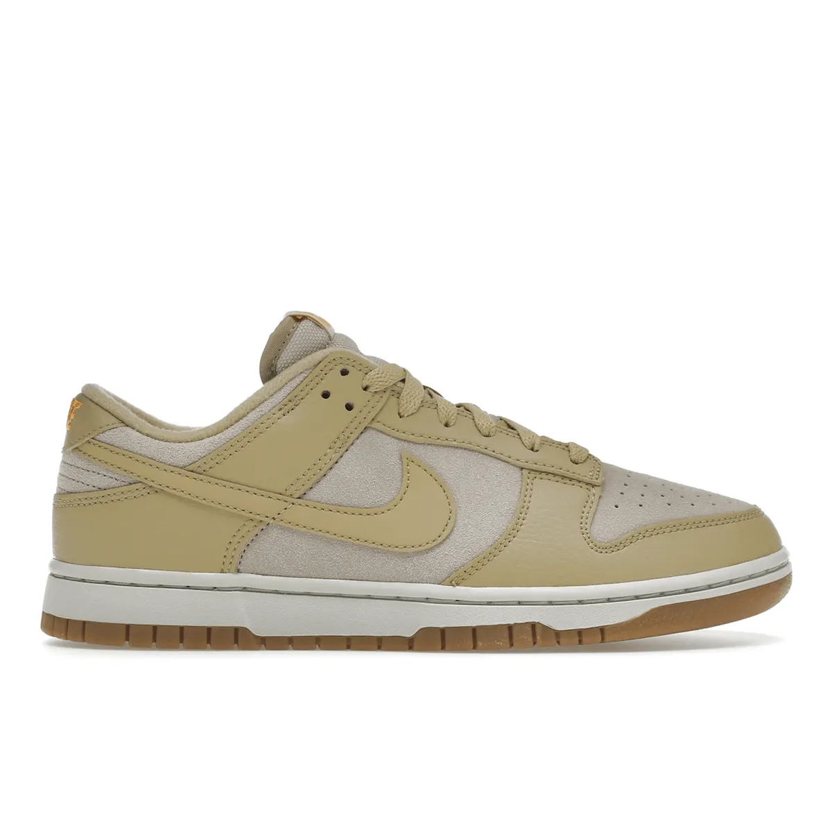Nike Dunk Low Khaki Suede Gum Pure Dash