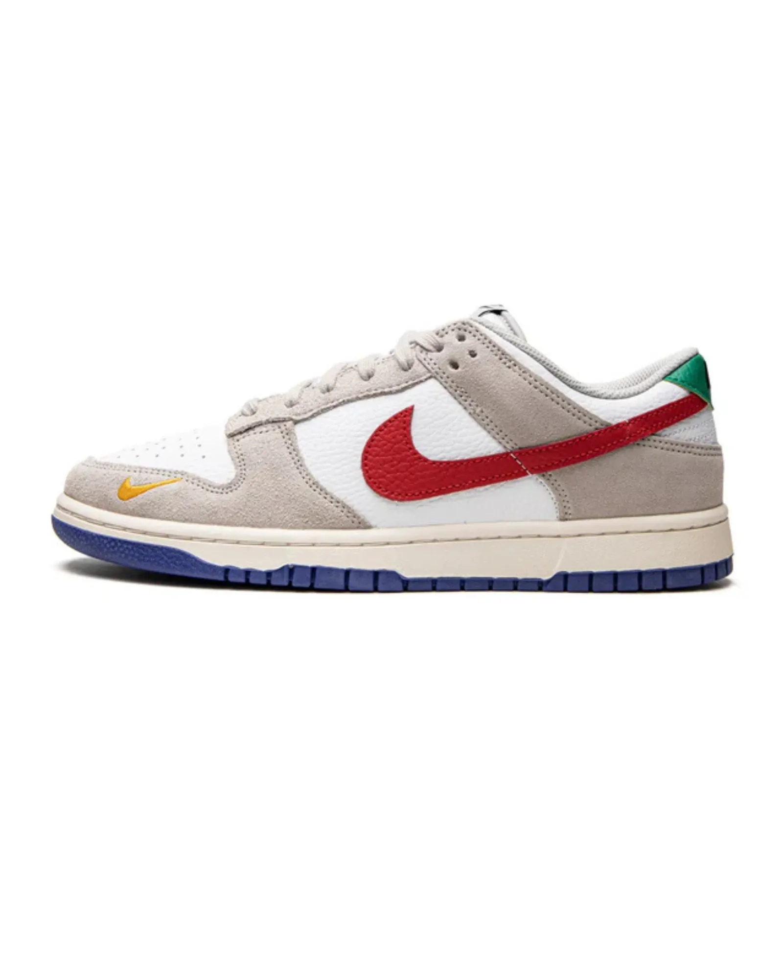 Bus Hop Nike Dunk Low Light Iron Ore Red Blue