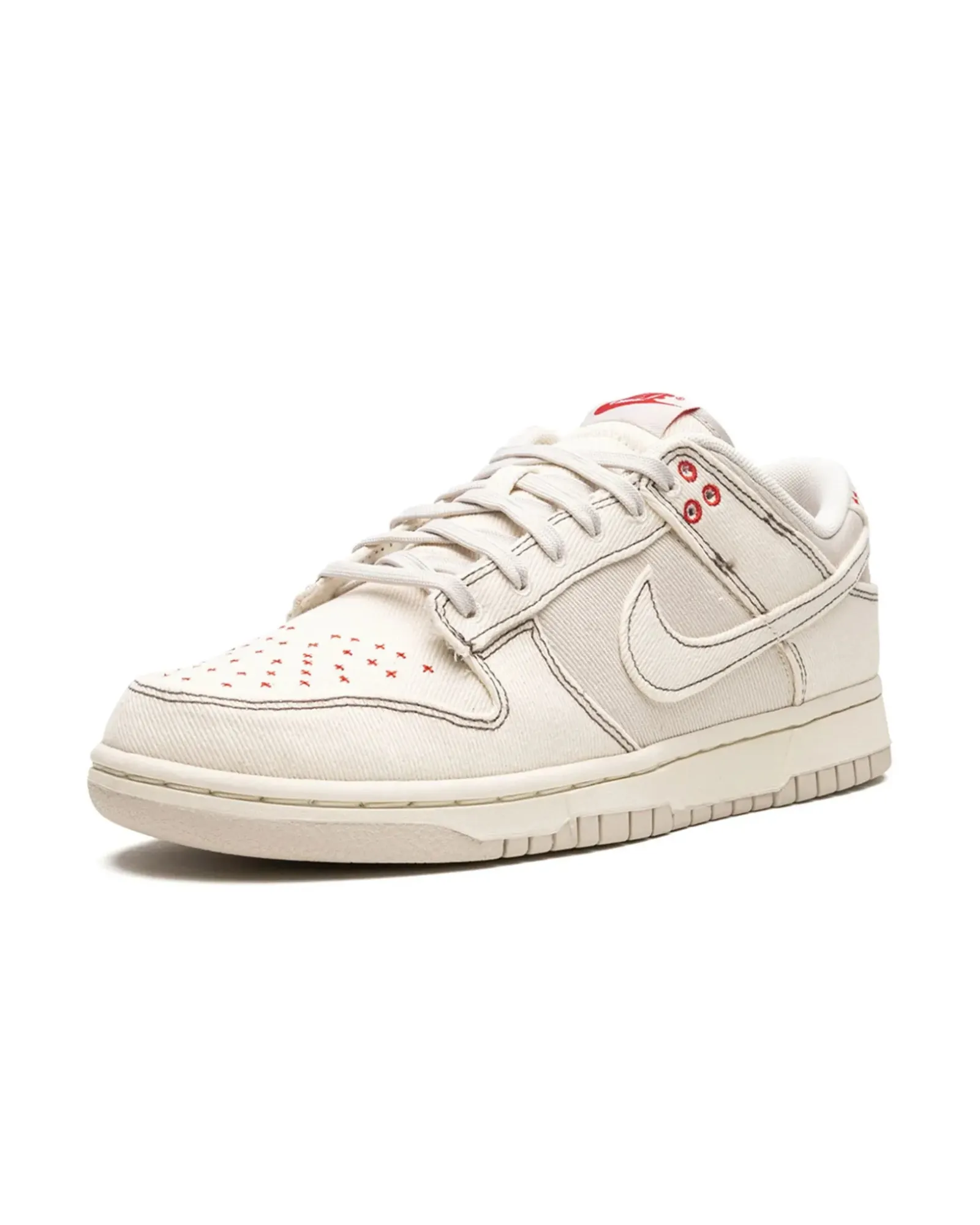 Nike Dunk Low Light Orewood Brown Sashiko Soft Walk Step