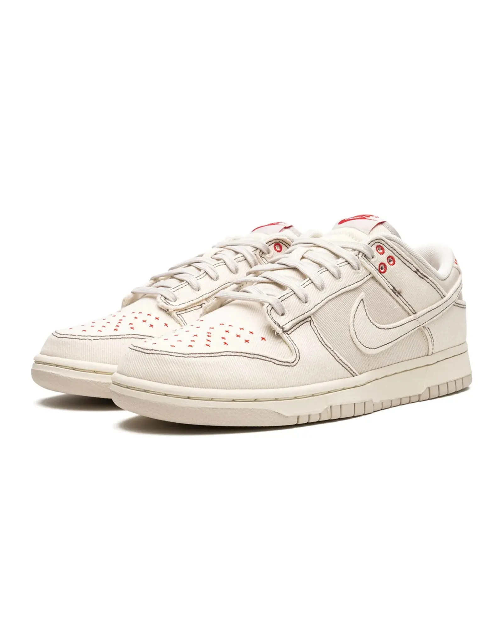 Nike Dunk Low Light Orewood Brown Sashiko Soft Walk Step