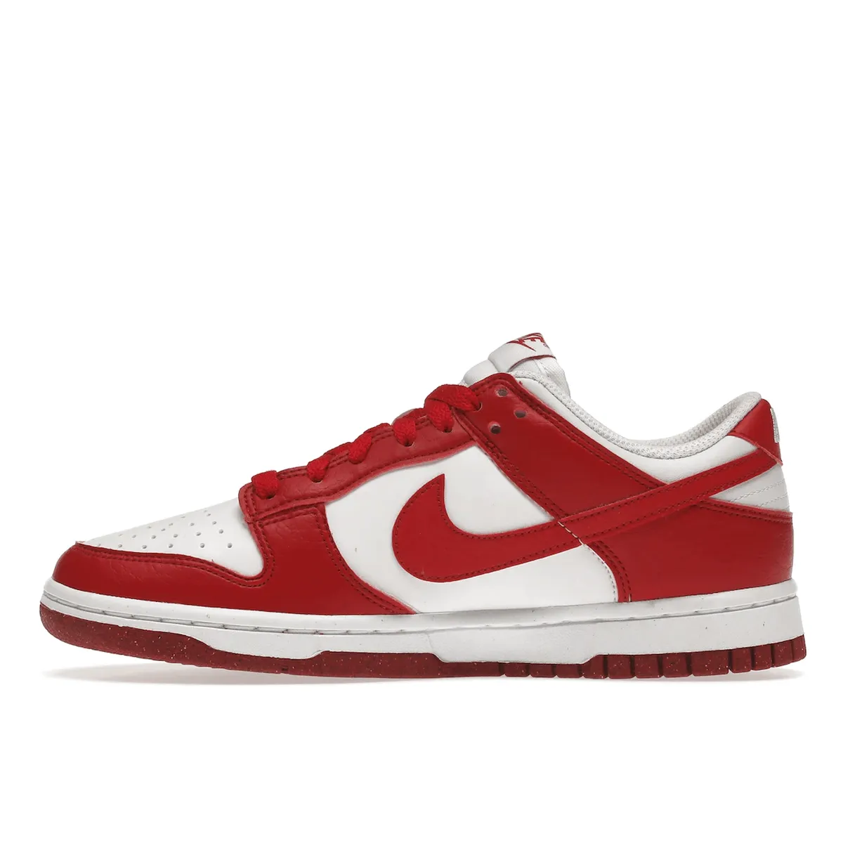 Nike Dunk Low Next Nature White Gym Red Durable Build