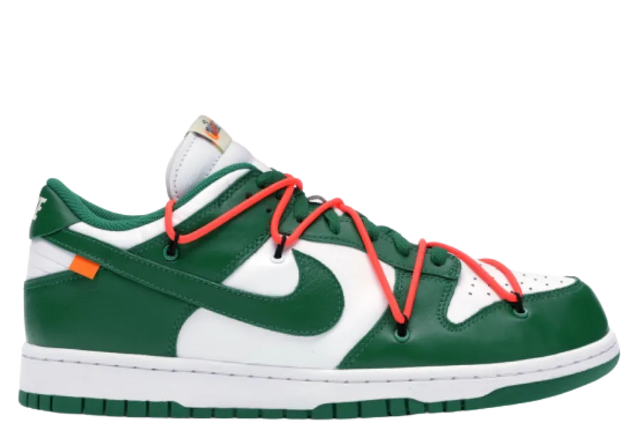Dunk Low X OW Pine Green Lightweight Cushion