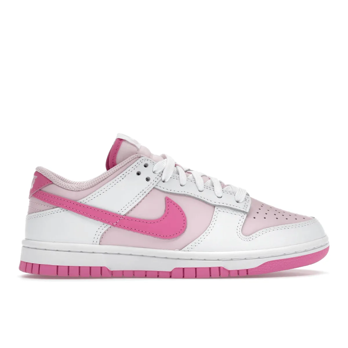 Nike Dunk Low Pink Foam Classic Lacing