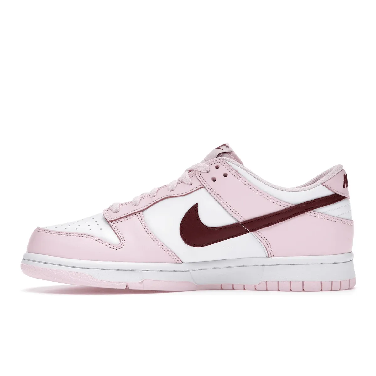 Nike Dunk Low Pink Foam Red White Trend Breeze
