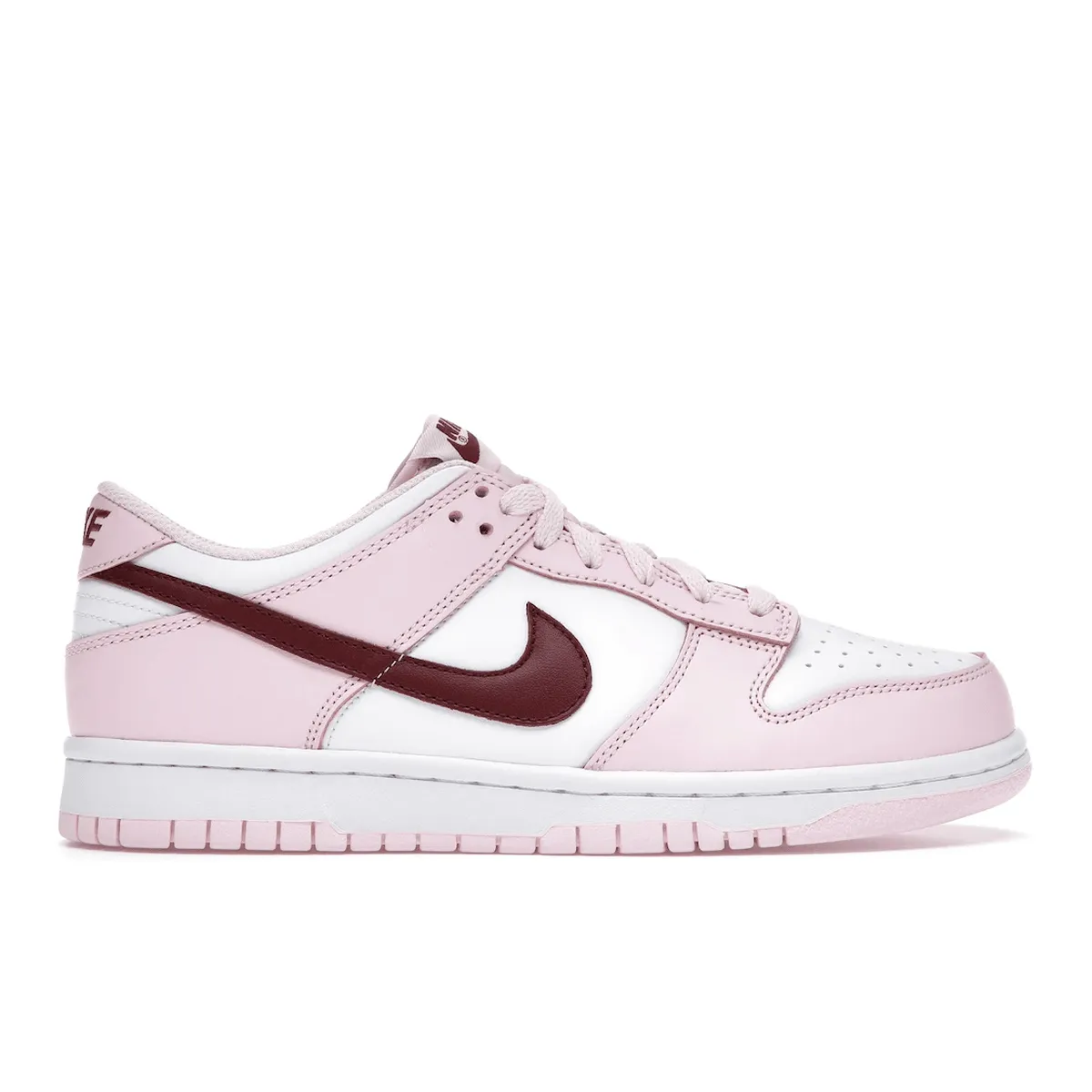 Star Jog Nike Dunk Low Pink Foam Red White