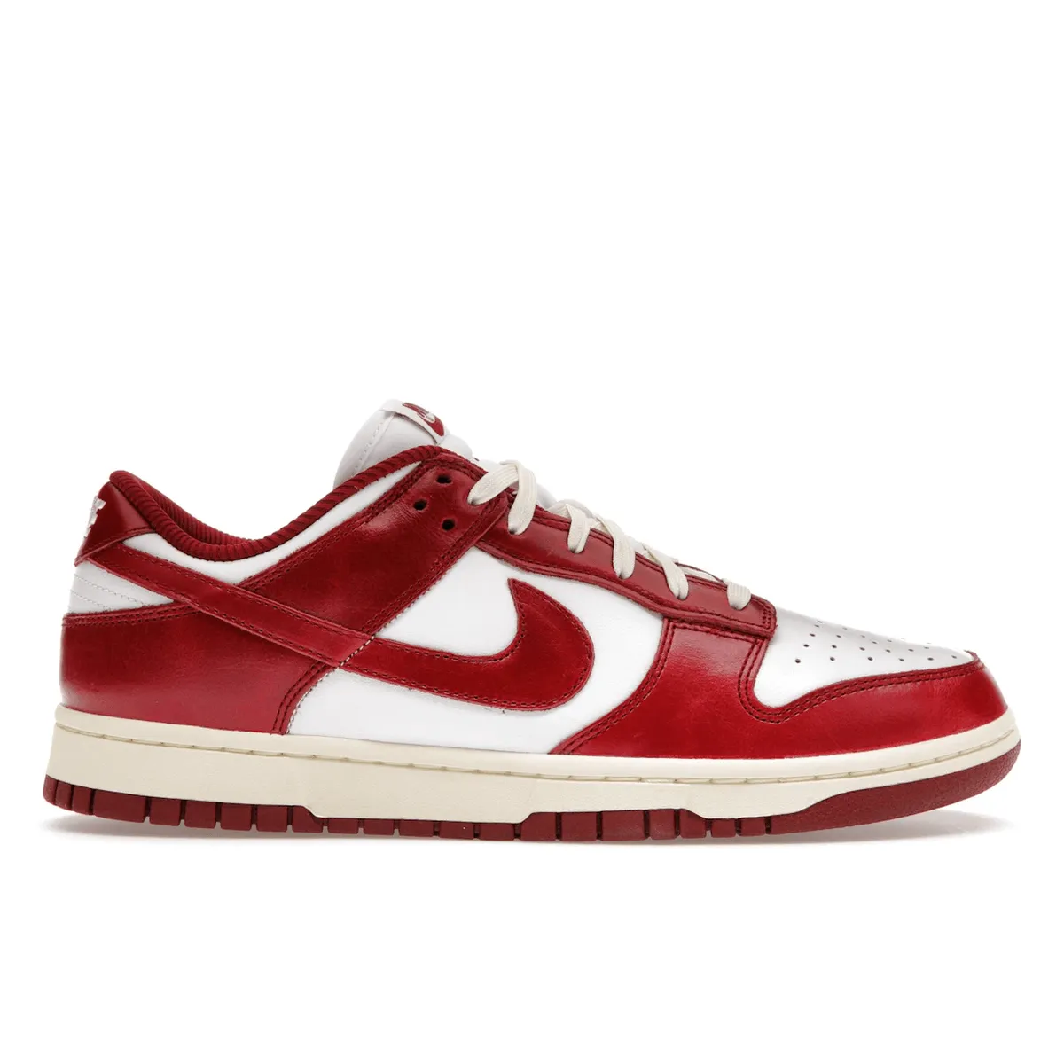 Nike Dunk Low PRM Vintage Team Red Soft Walk-In Step Layer