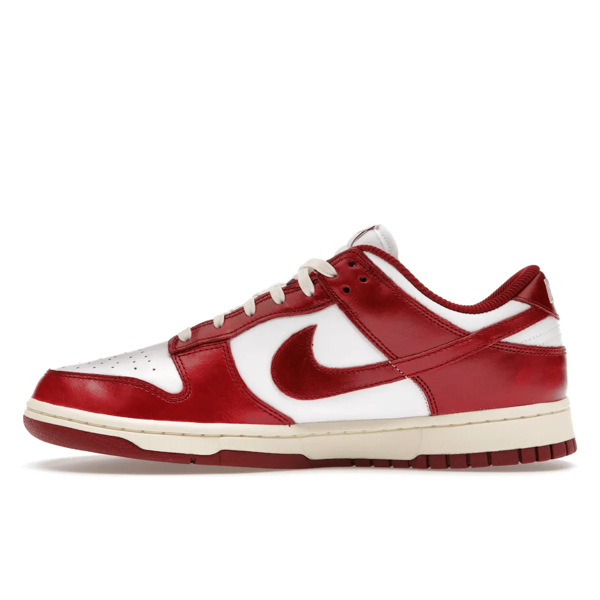 Nike Dunk Low PRM Vintage Team Red Soft Walk-In Step Layer