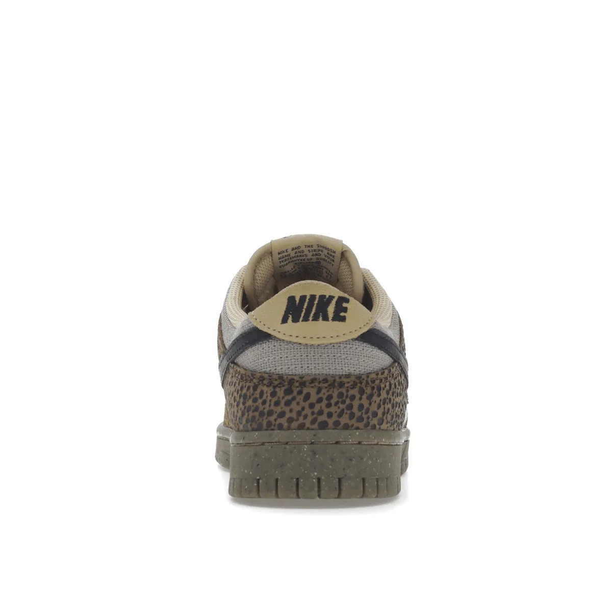 Nike Dunk Low Safari Golden Moss Comfort Essential