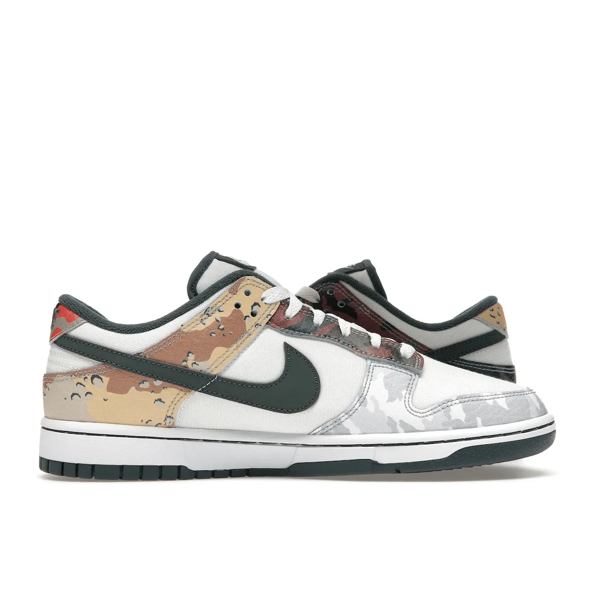 Nike Dunk Low SE Sail Multi-Camo Light cushion