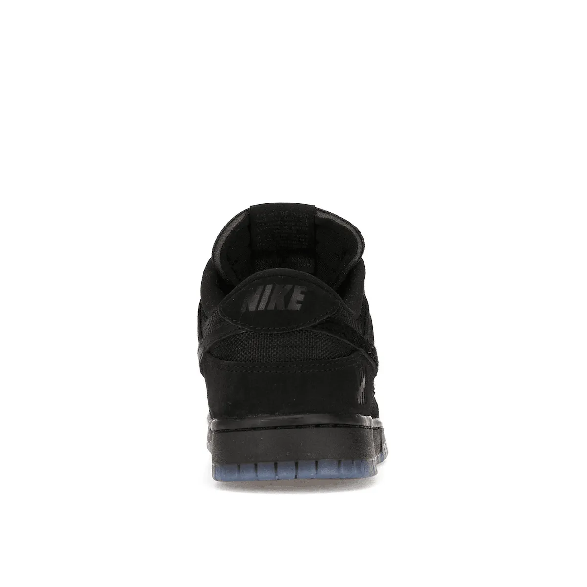 Nike Dunk Low SP Undefeated 5 On It Black Urban Trend Step