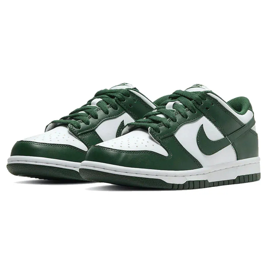 Nike Dunk Low Spartan Green - Michigan State Travel Step Glide Move