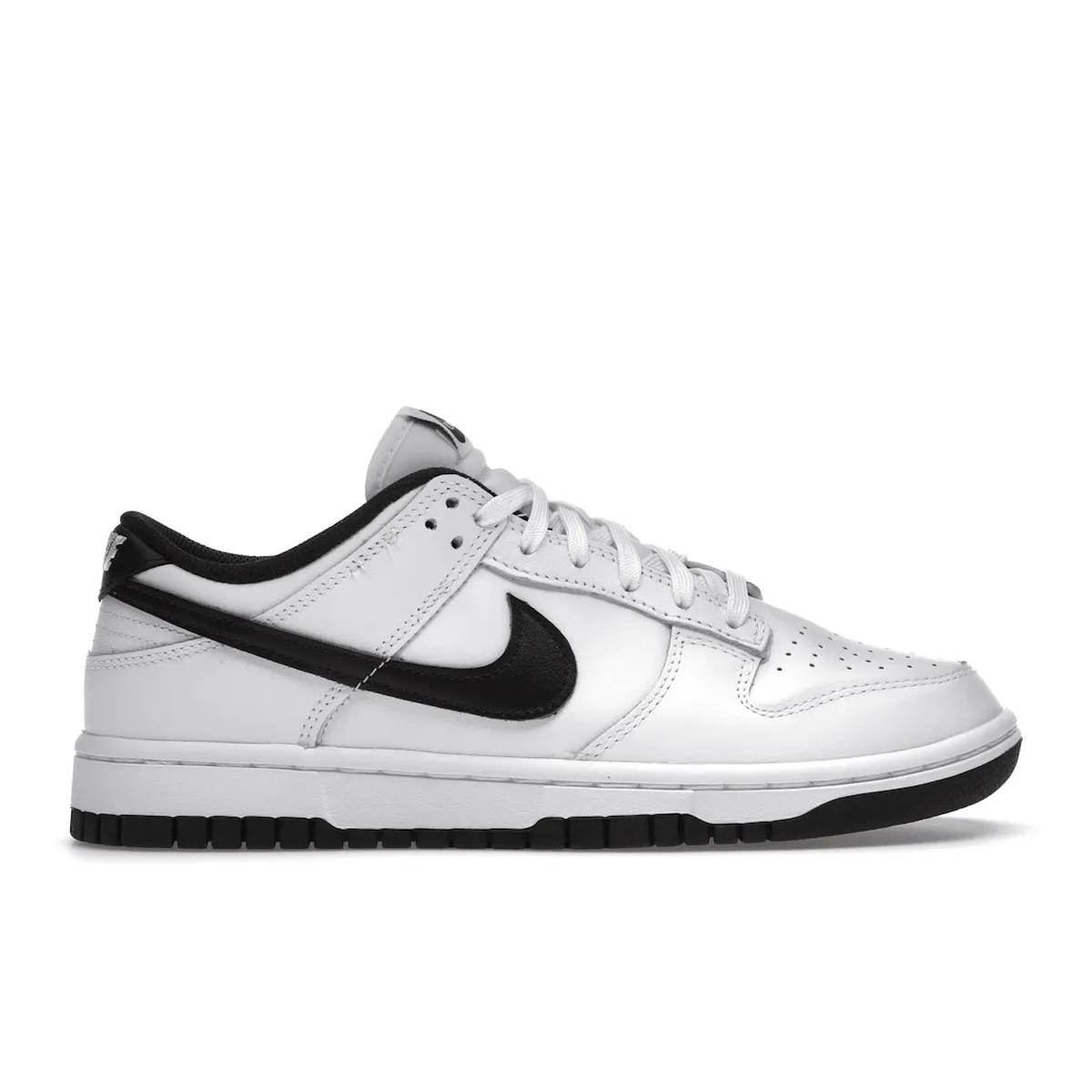 Nike Dunk Low White Black Jogger Style