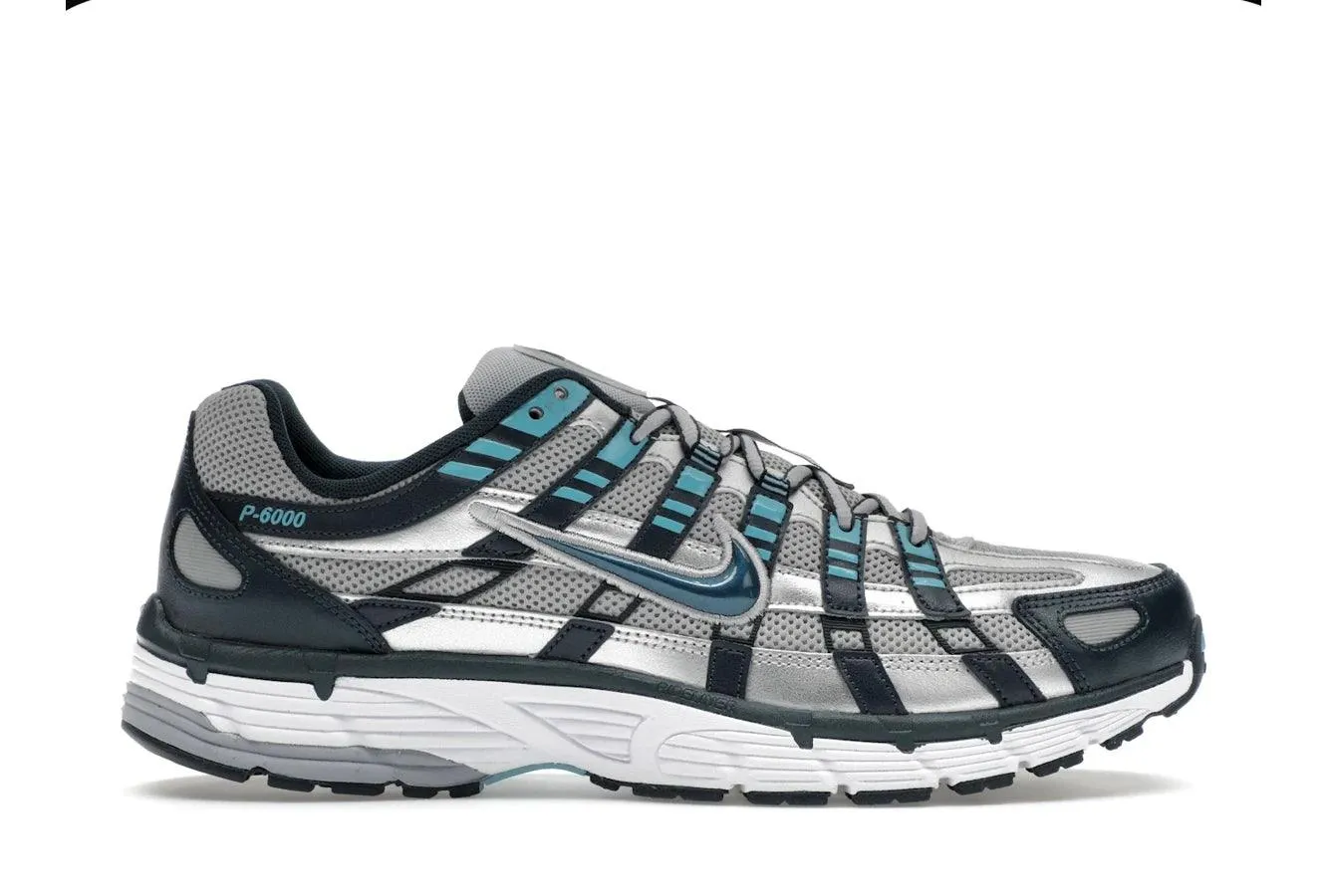Nike P-6000 Armory Navy Flat Silver adult style Drop Hike