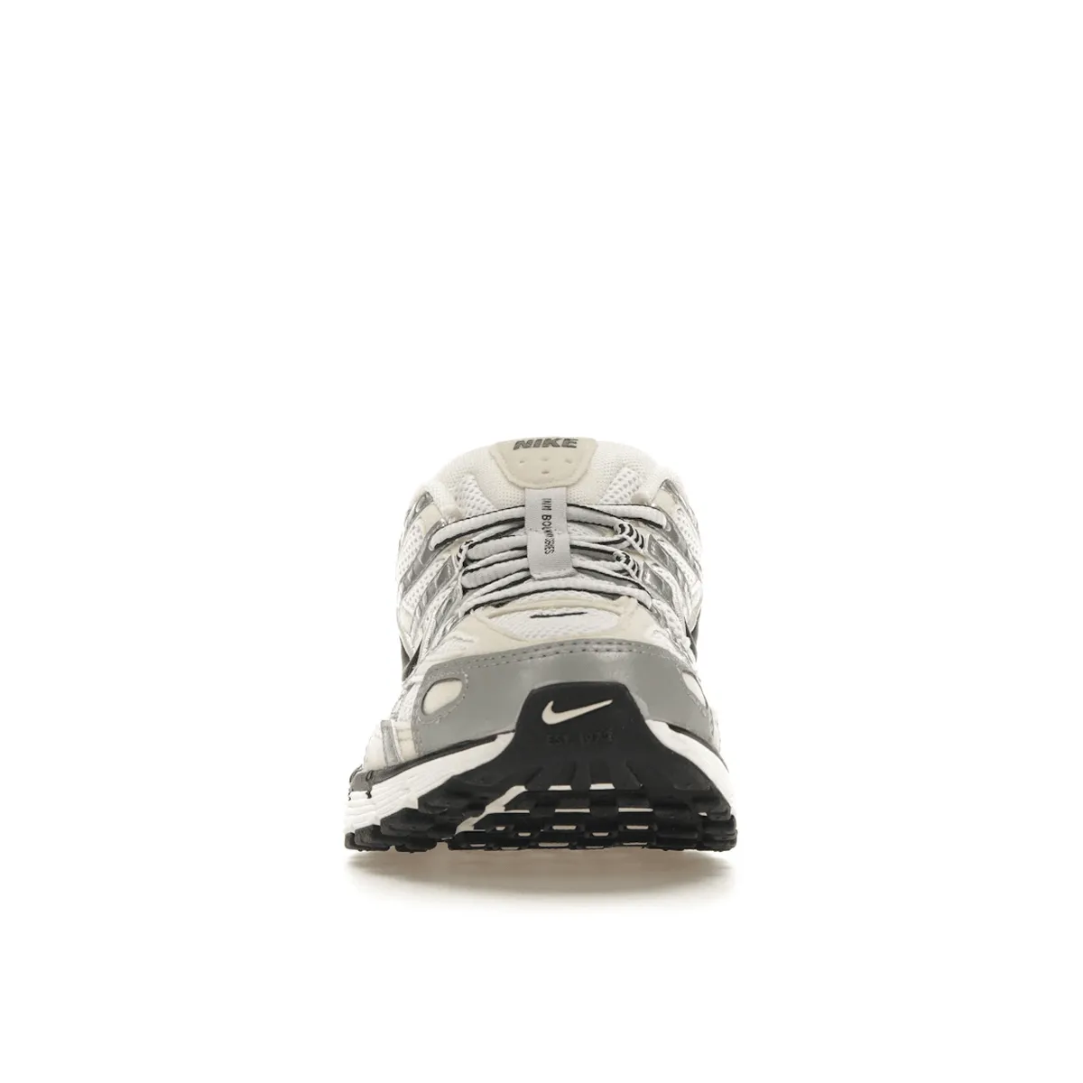 Nike P-6000 Coconut Milk Metallic Silver Breathable Design