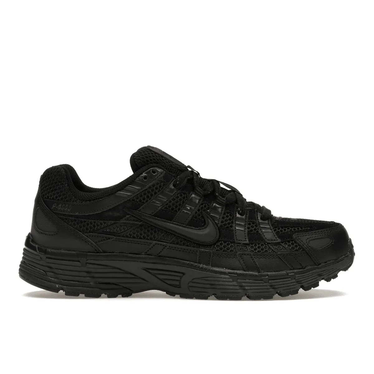 Nike P-6000 Premium Triple Black Modern Step Comfort