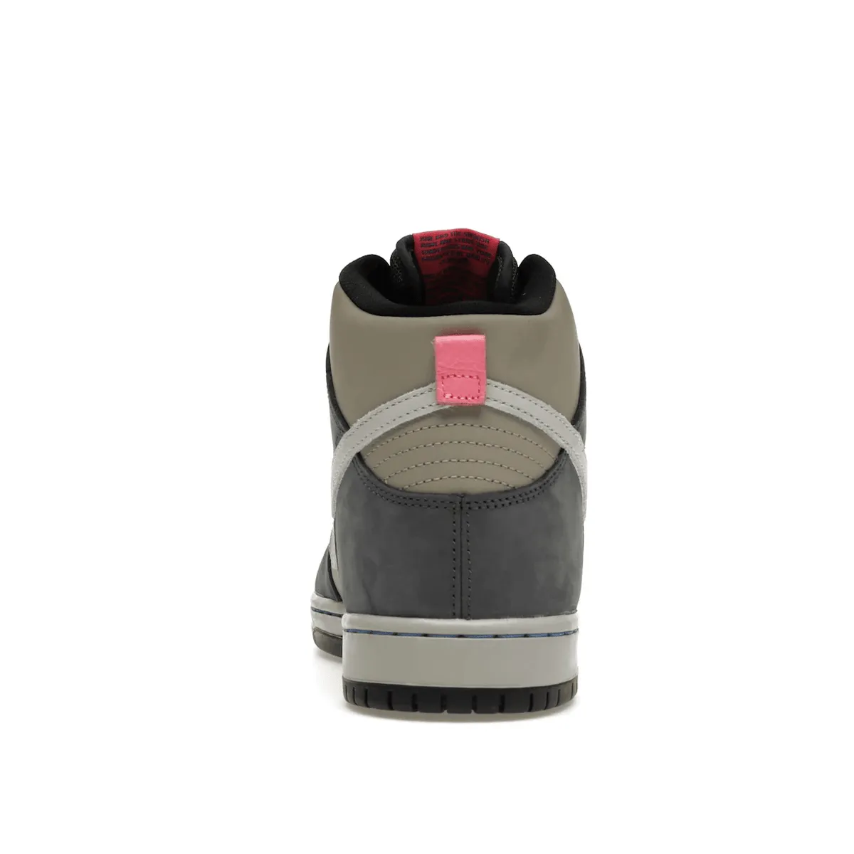 Nike SB Dunk High Pro Medium Grey Pink Stylish Profile
