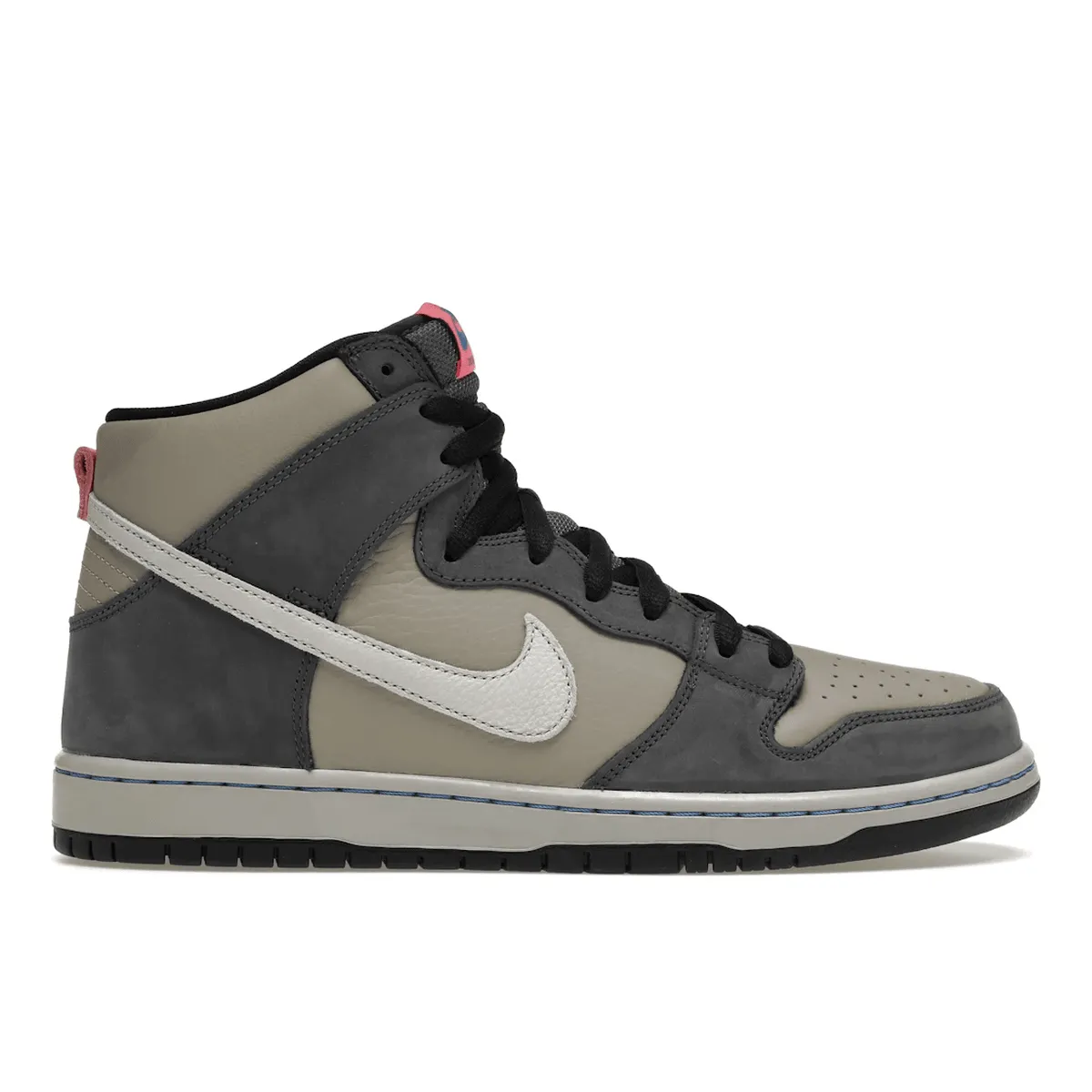 Flower Hike Lift Step Nike SB Dunk High Pro Medium Grey Pink