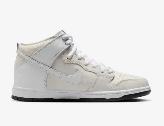 Nike SB Dunk High x Anti Hero Shoe - White/White/Black Modern