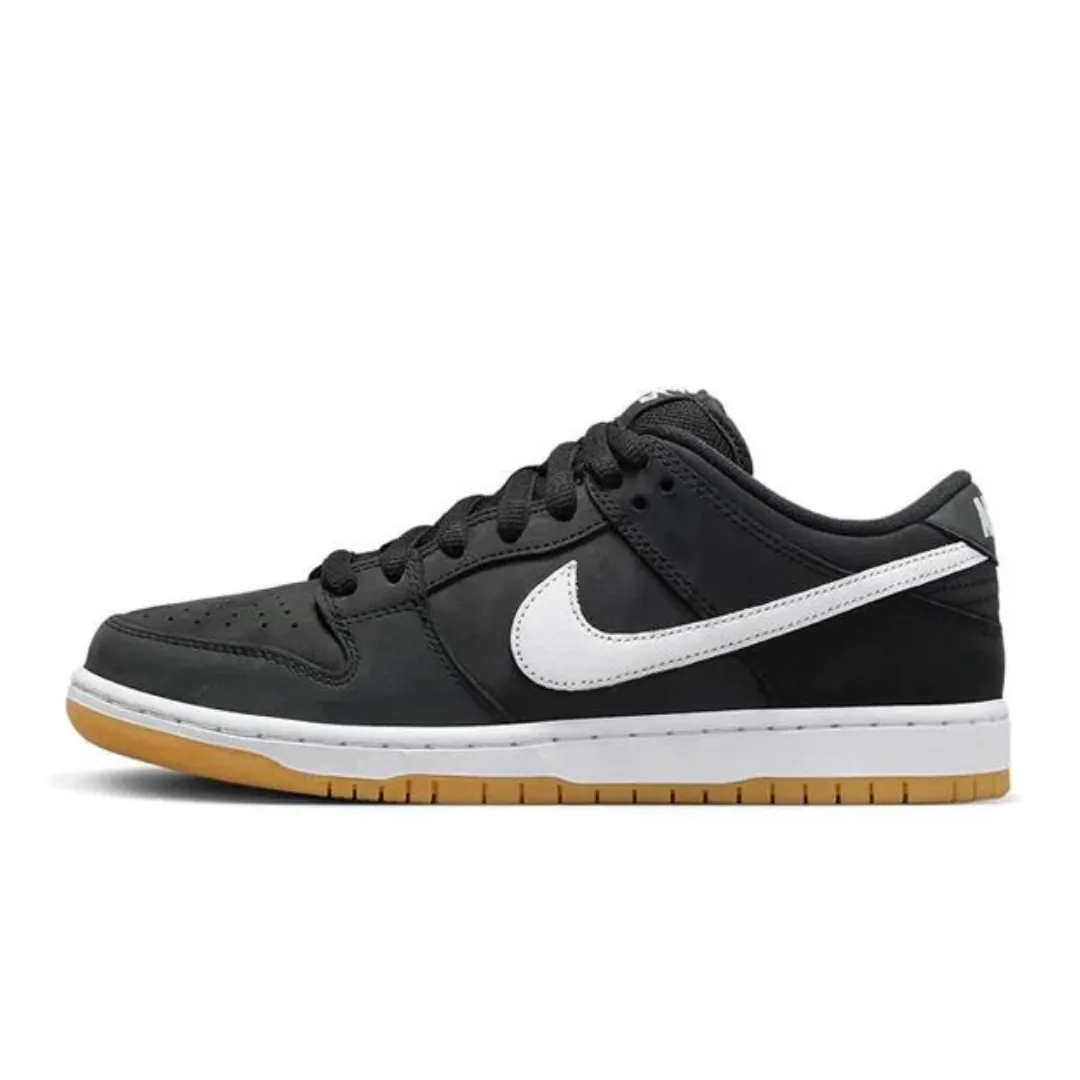 Nike SB Dunk Low Pro Black Gum Light Glide Step