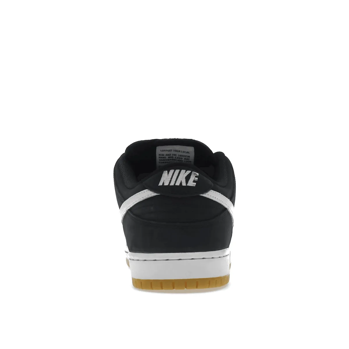Nike SB Dunk Low Pro Black Gum Light Glide Step