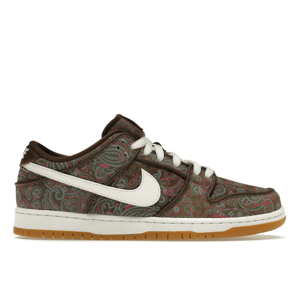 Nike SB Dunk Low Pro Paisley Brown Soft Walk-In Comfort