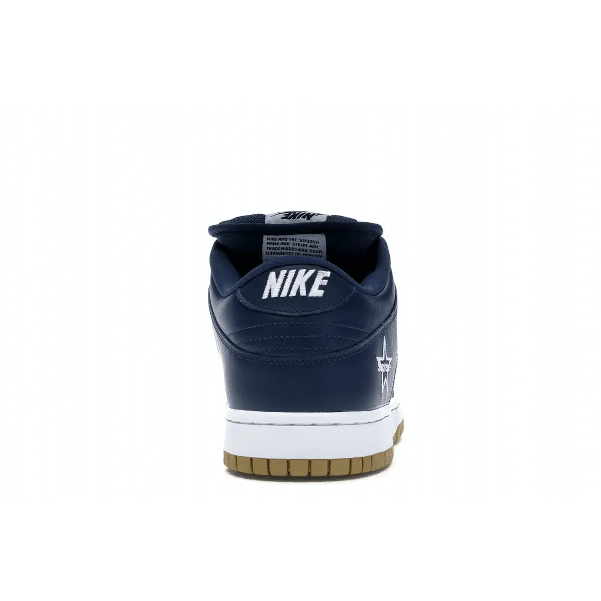 Nike SB Dunk Low Supreme Jewel Swoosh Gold Flexible Midsole