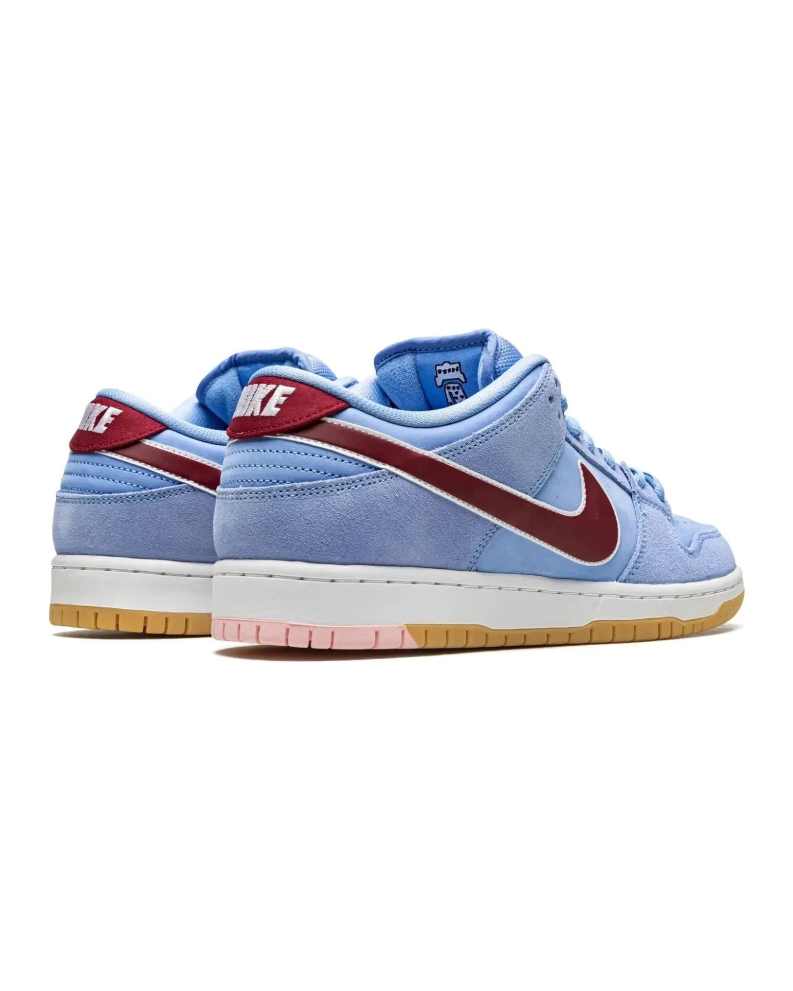 Nike SB Dunk Low Valour Blue Team Maroon Light Step-On Move Comfort