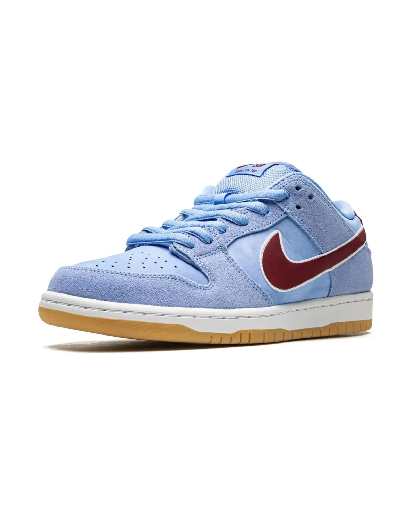 Nike SB Dunk Low Valour Blue Team Maroon Light Step-On Move Comfort