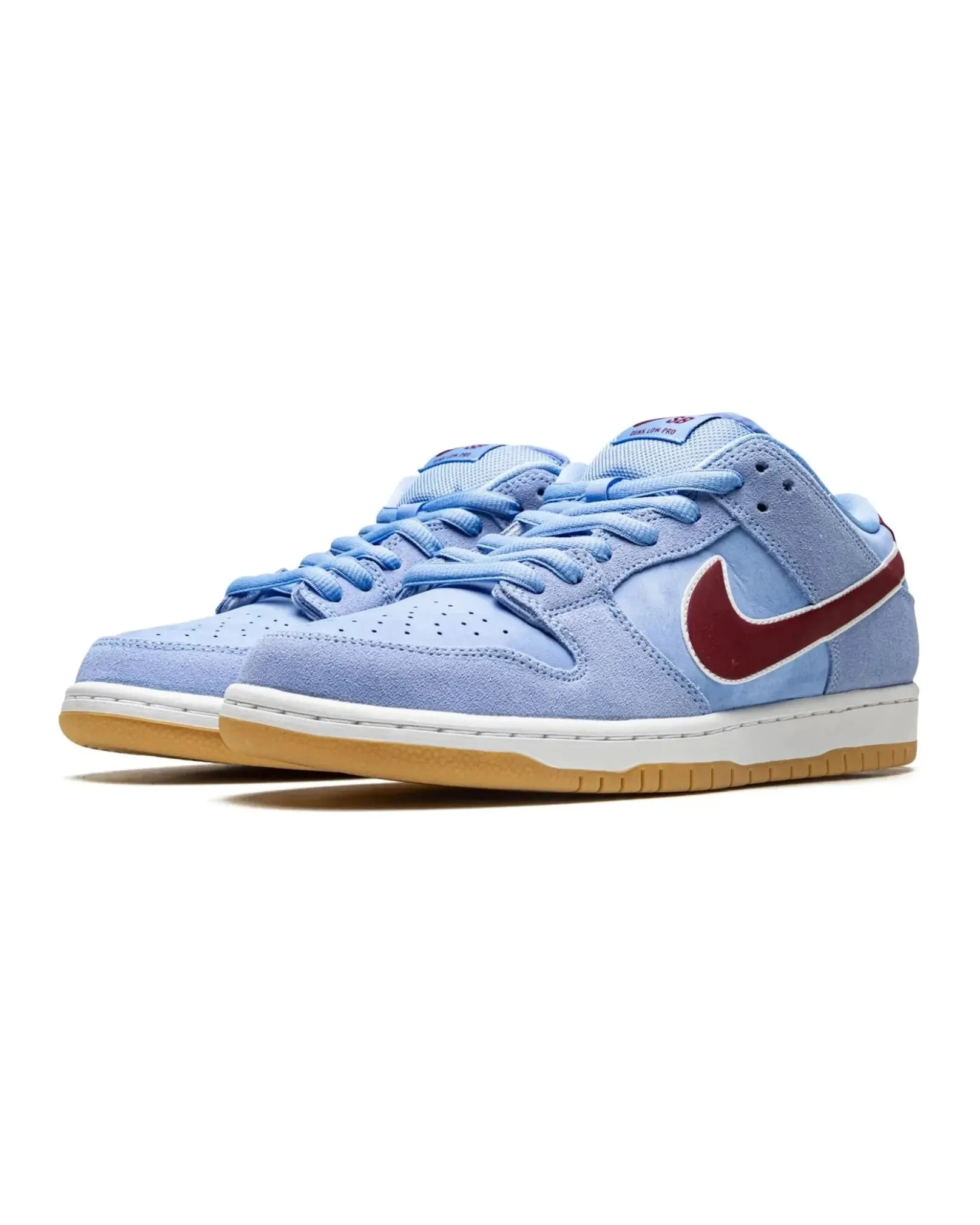 Nike SB Dunk Low Valour Blue Team Maroon Light Step-On Move Comfort