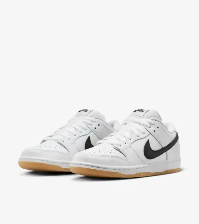 Nike SB Dunk Low White Gum Comfort Tech
