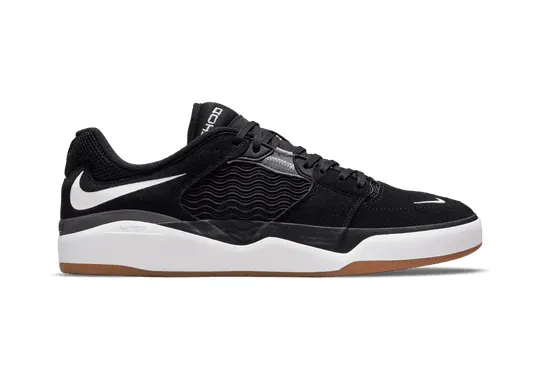 Nike SB Ishod Shoe - Black/White/Dark Grey Timeless arch