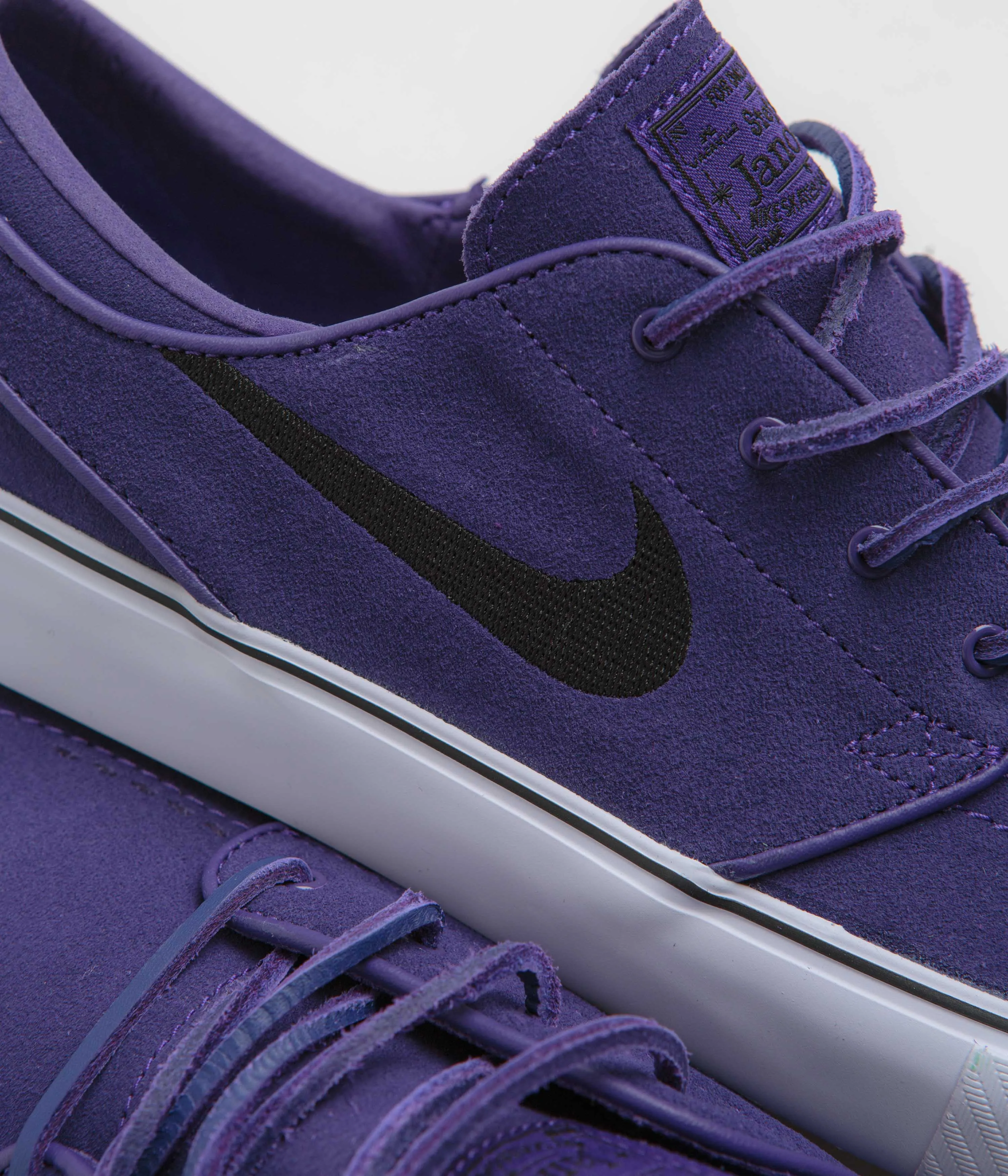 Nike SB Janoski OG  Shoes in Court Purple and Black and Court Purple - White