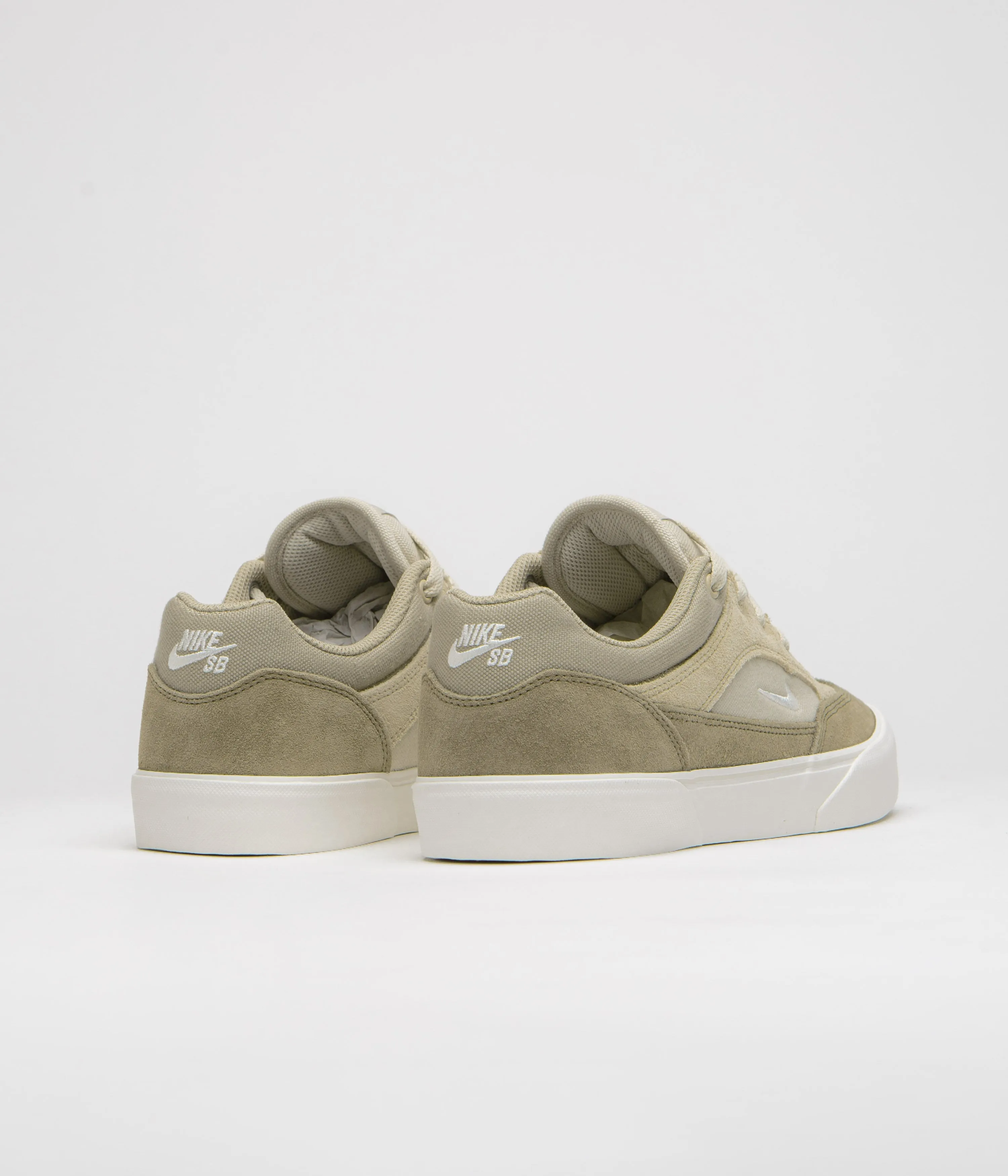Nike SB Malor Shoes in Light Khaki and Pale Ivory and Neutral Olive