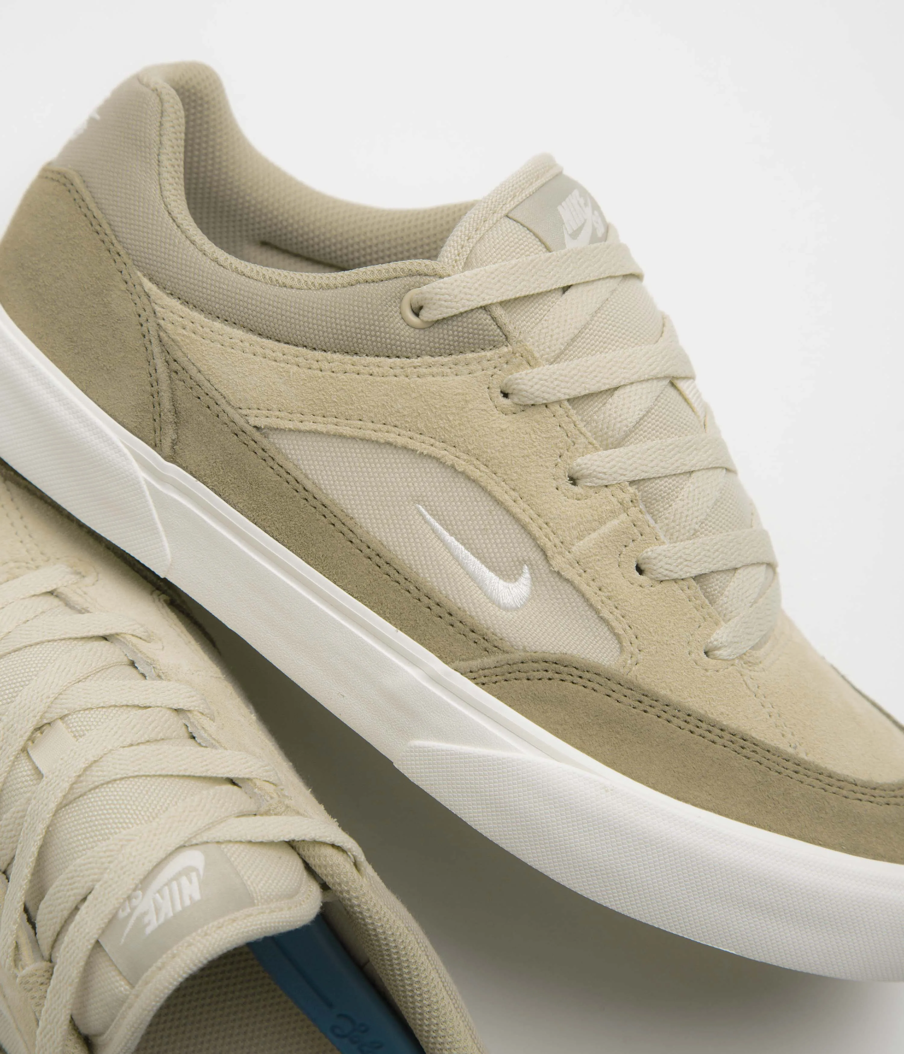 Nike SB Malor Shoes in Light Khaki and Pale Ivory and Neutral Olive