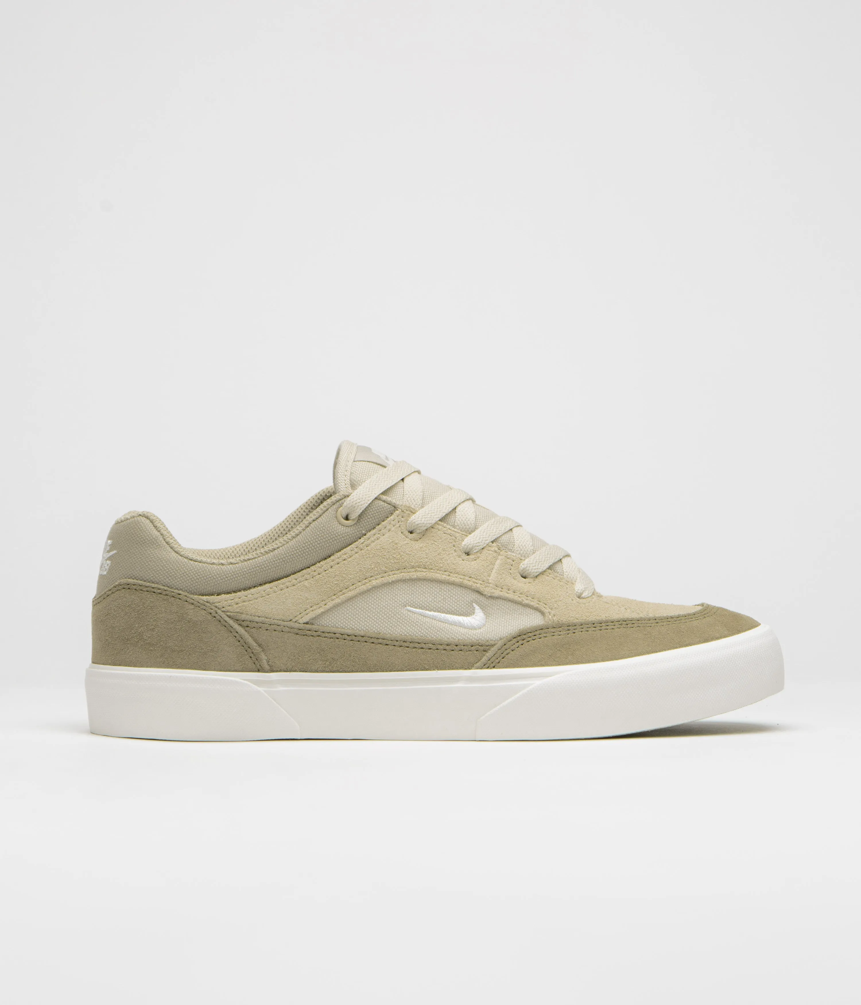 Nike SB Malor Shoes in Light Khaki and Pale Ivory and Neutral Olive