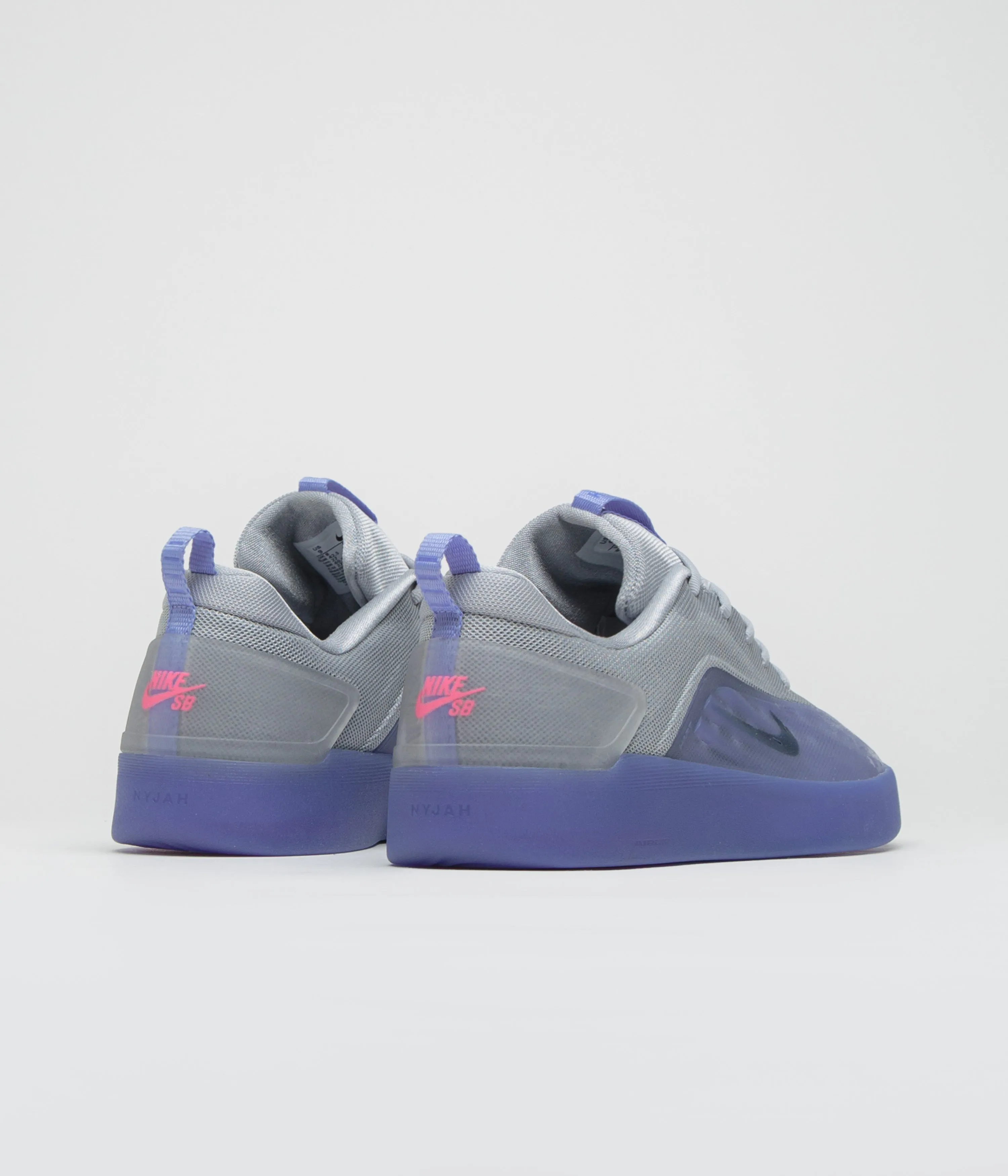 Nike SB Nyjah 4 Shoes in Light Thistle and Black and Light Thistle