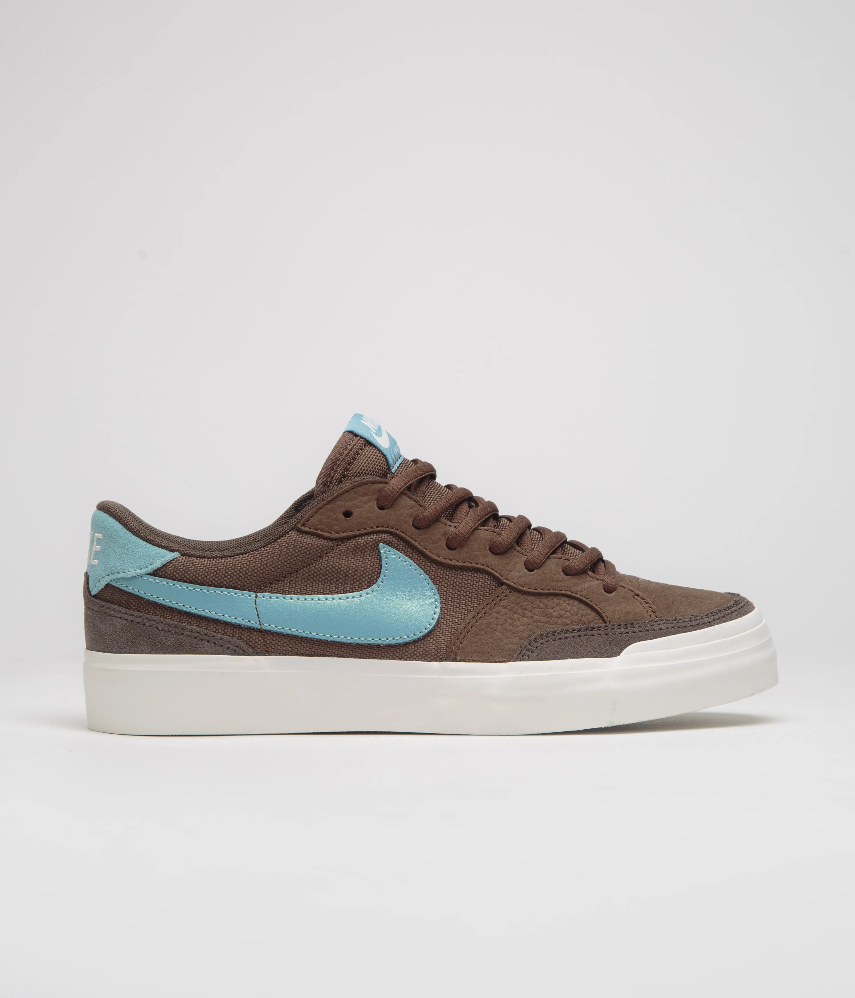 Nike SB Pogo Plus Shoes - Cacao Wow / Denim Turquoise - Baroque Brown - Sail Professional - grade features