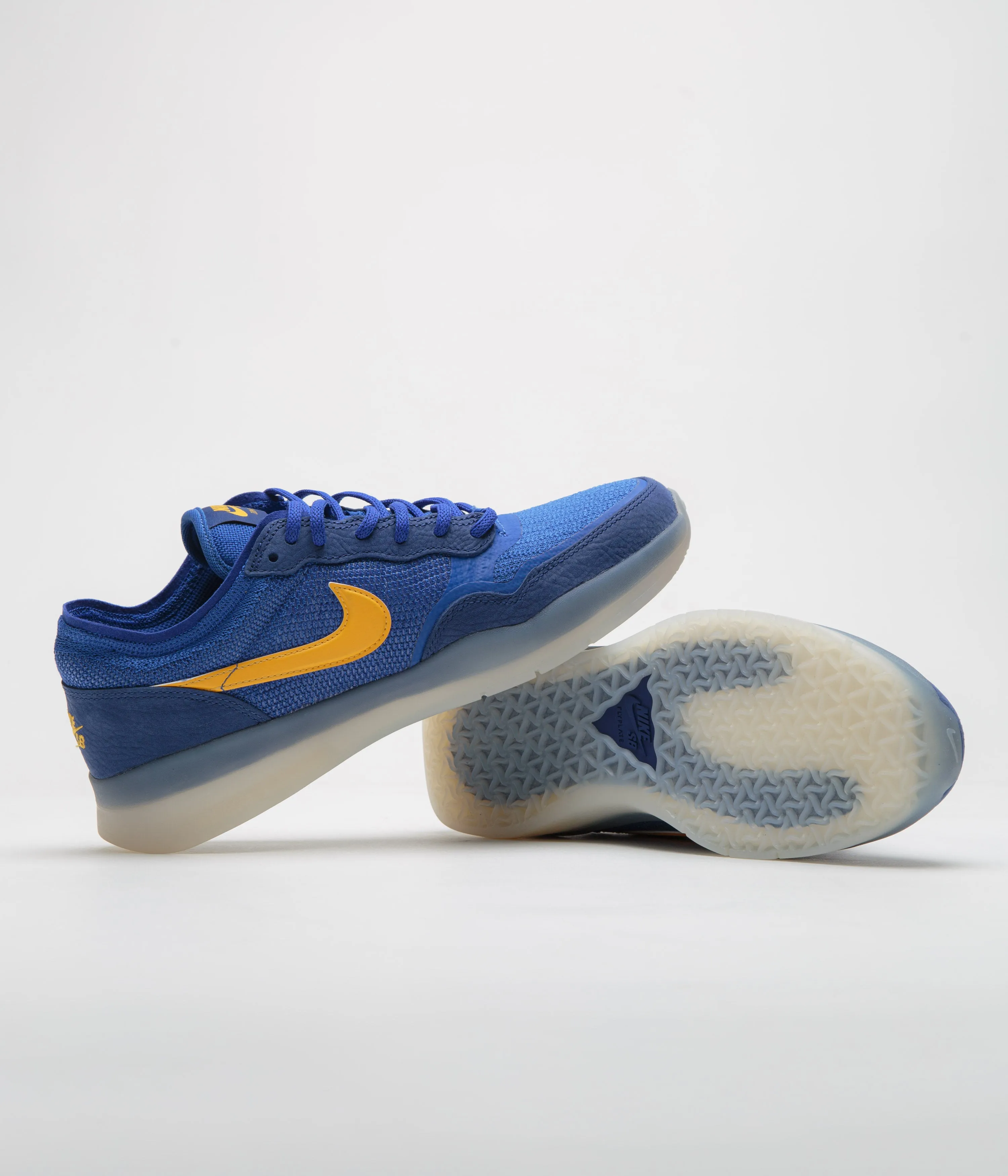 Nike SB PS8 Shoes in Deep Royal and University Gold and Deep Royal
