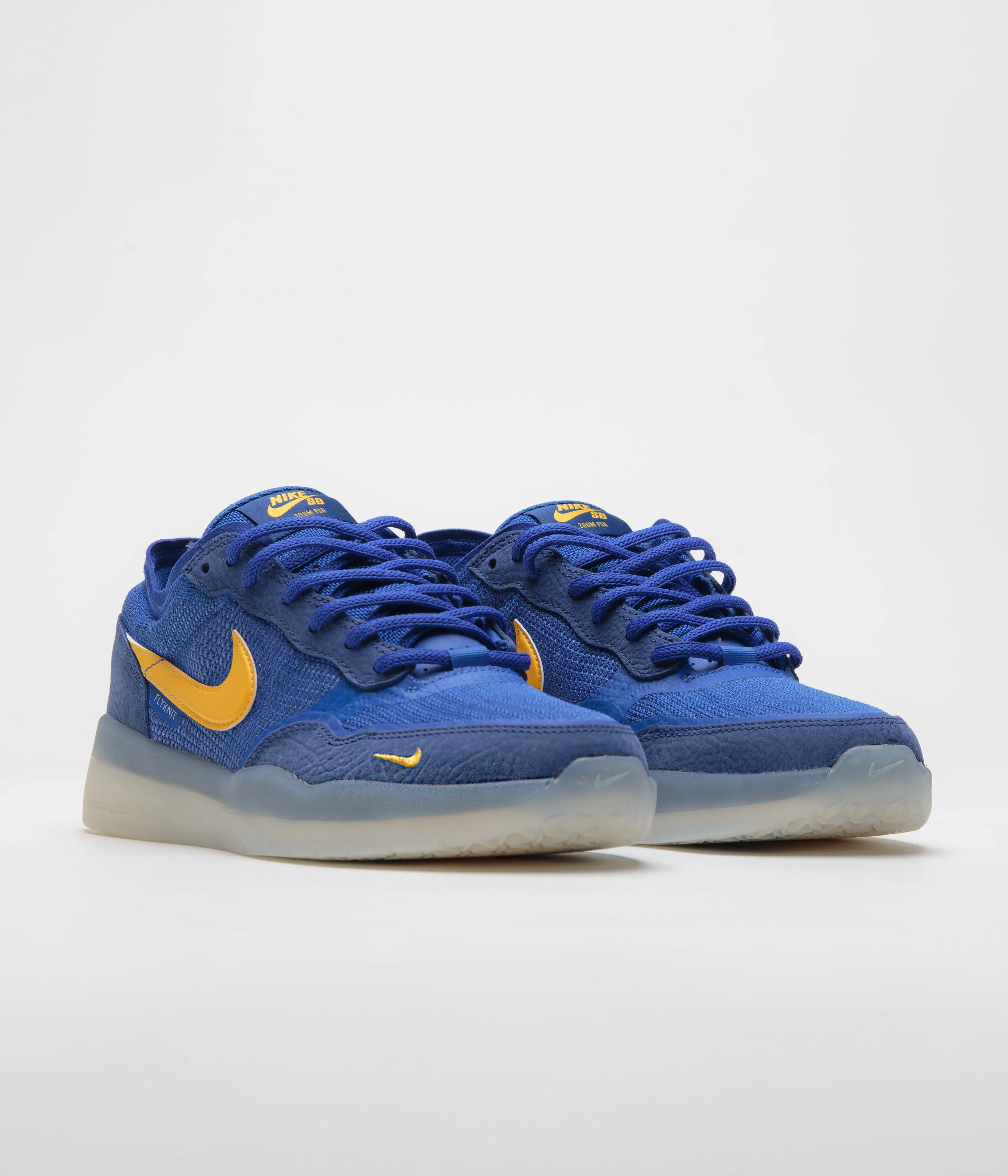 Nike SB PS8 Shoes in Deep Royal and University Gold and Deep Royal