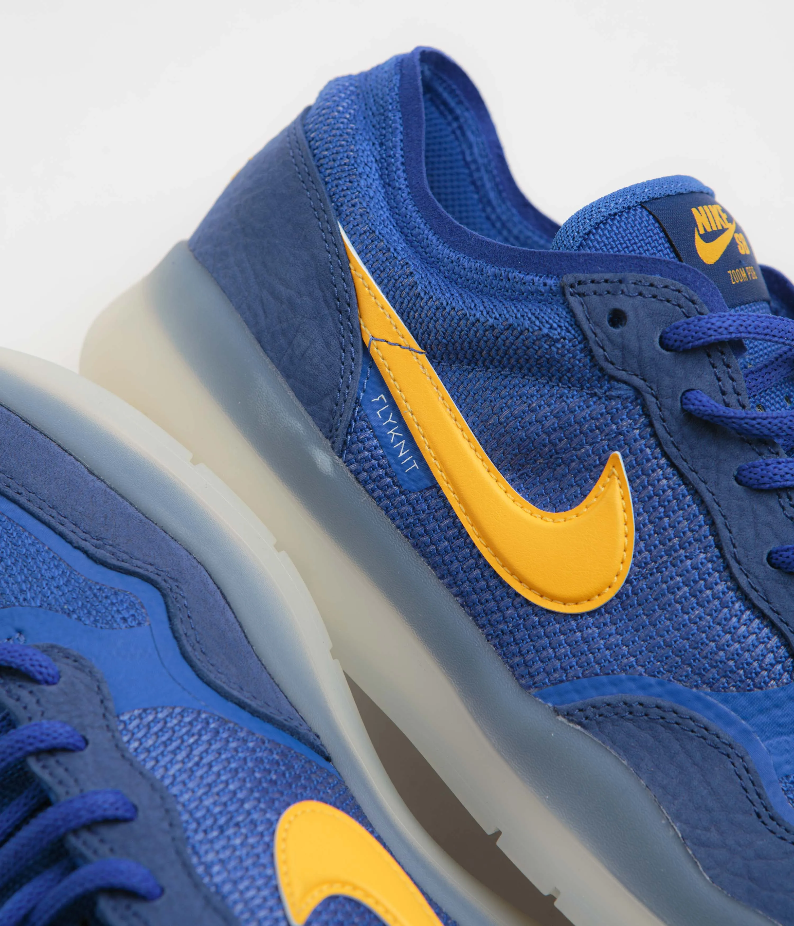 Nike SB PS8 Shoes in Deep Royal and University Gold and Deep Royal