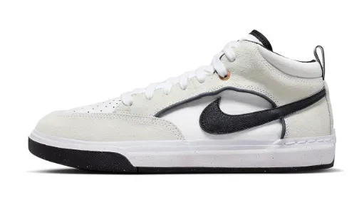 Nike SB React Leo Shoe - White/Black Fit Secure