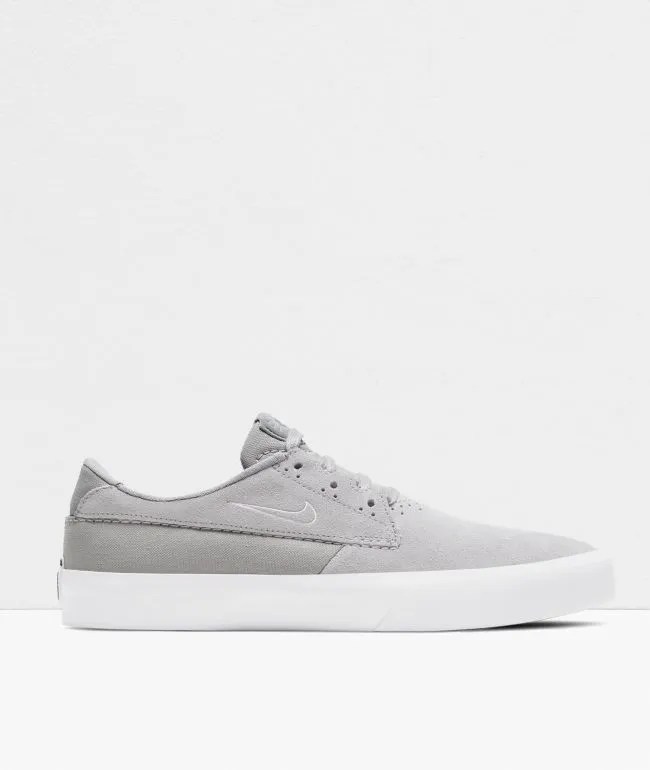 Nike SB Shane Shoe - Wolf Grey/White Slim wear